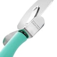thumbnail image 3 of Martha Stewart Everyday Stainless Steel Drexler Pizza Cutter in Turquoise, 3 of 5