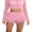 Rose, variante sur Gupgi Culottes Bouffantes en Dentelle pour Femmes, Shorts à Volants, Jupons Superposés Doux, Pantalons Courts Élastiques