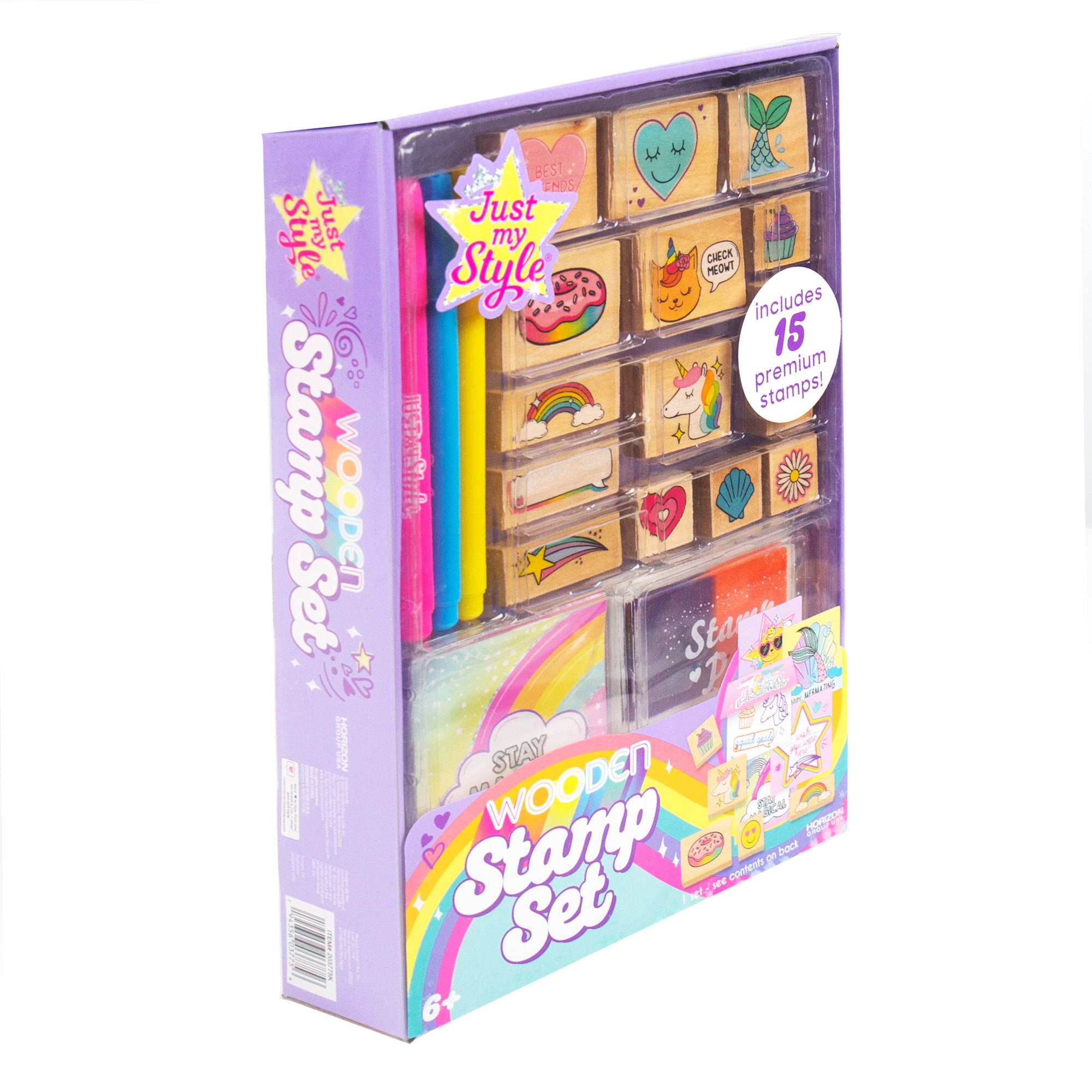 Just My Style Wooden Stamp Card Making Kit, 28 Pieces photo 8