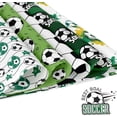 thumbnail image 3 of 24 Pack Soccer Pattern Double-Sided Paper, 12-inches Ball Game Textured Scrapbook Paper Craft Paper Folded Flat for DIY Background Card Making Scrapbook Photo Album Decor, 3 of 8