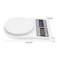 thumbnail image 3 of TOPINCN 10000g 353oz Big Capacity Electric Digital Scale Food Materials Weighing Kitchen Tool, Weighing Scale, Kitchen Scale, 3 of 7