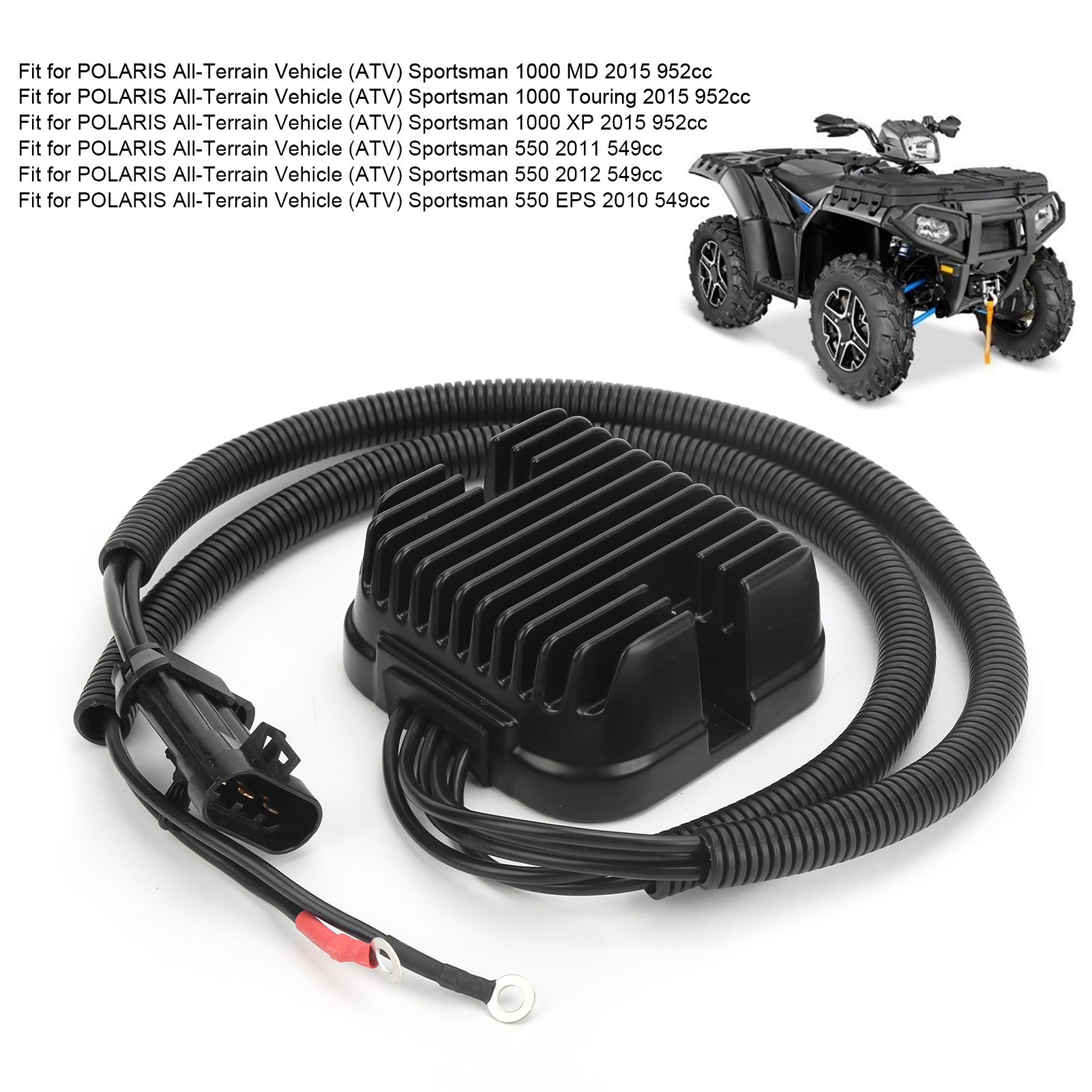 RMSTATOR Voltage Regulator Replacement For Polaris RZR, Ranger, ACE - Fits 2011-2025 Models (Repl. 4012941)
