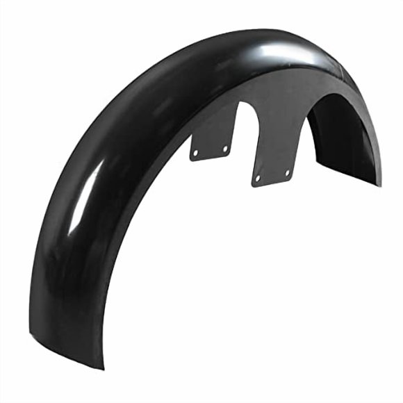 TCT-MOTORPARTS 26" Wrap Front Fender Fit For Harley Custom Bagger Touring Road King Street Electra Glide Classic FLHTC FLTR FLHT FLHR Unpainted