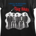 thumbnail image 6 of The Band I Shall Be Released the Weight Women's Black Short Sleeve Tee-S, 6 of 7