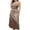 Brown, variant on Elainilye Fashion Plus Size Pajamas for Women Suspenders Sling Plaid Pajama Nightdress Pajama Dress Sleepwear,Brown