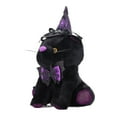 thumbnail image 1 of Muñeca De Gato De Halloween, Atractiva Y Delicada Decoración De Muñeca De Peluche Con Sombrero Para Fiesta De Festival, 1 of 7