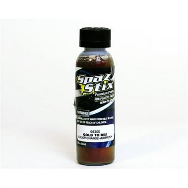 Spaz Stix Solid Airbrush Paint - 2-Ounce Orange Acrylic Enamel Hobby Paint