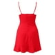 thumbnail image 3 of WILLBEST Vestido Corto Cruzado Para Mujer Con Tirantes Finos Ajustables Y Dobladillo Plisado Con Cómodo Y Transpirable. En La Cintura, Estilo Informal De Verano, 3 of 3