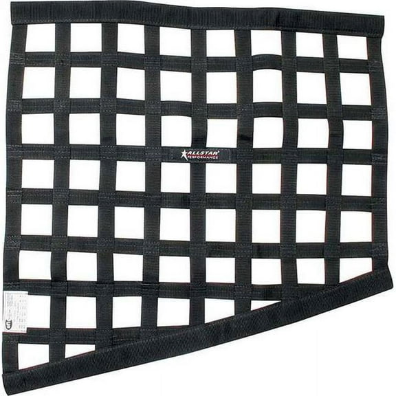 Allstar Performance ALL10289 Window Net - SFI 27.1 - 1 in Webbing - 18 x 24 x 24 in Trapezoid - Black - Each