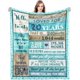 thumbnail image 1 of LHSHID 20th Birthday Flannel Blanket for 20 Year Old Girls and Boys 50x60in, 1 of 7