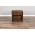 thumbnail image 2 of Sunny Designs Homestead 15" Mahogany Wood Chair Side Table in Tobacco Leaf, 2 of 5