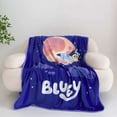 thumbnail image 2 of Bluey Over The Moon Kids Micro Raschel Throw Blanket, 2 of 5