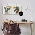 thumbnail image 3 of Potted Plant Leaves Geometric Shapes Botanical & Floral Graphic Art Gallery Wrapped Canvas Print Wall Art, Set of 2, 3 of 7