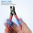 thumbnail image 4 of Nail Clippers for Thick Nails Slanted Toenail Clippers Wide Jaw Nail Cutter Heavy Duty Nail Clipper Sharp Curved Toe Nail Clippers for Seniors Men and Women(Flat & Slanted), 4 of 7