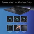 thumbnail image 5 of ASUS Zenbook Pro 17.3" Laptop, Ryzen, 8GB, 512GB SSD, Black, 5 of 9
