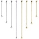 thumbnail image 1 of 8 piezas de acero inoxidable collar extensor pulsera extensor extensor cadena conjunto 4 diferentes longitudes: 6 pulgadas 4 pulgadas 3 pulgadas 2 pulgadas Xemadio WRMH-993-1, 1 of 8