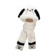 thumbnail image 2 of Gorro de peluche con forma de animal, y con orejas móviles, ideal para fiestas de cosplay y actividades al libre. Blanco, 2 of 9