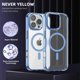 thumbnail image 2 of For iPhone 16 Pro Max Case Compatible with MagSafe TPU+PC Transparent Phone Cover - Baby Blue, 2 of 5
