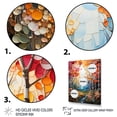 thumbnail image 3 of Designart "Birch Woods Autumn euphony II" Floral Floater Framed Canvas Wall Art, 3 of 7