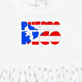 thumbnail image 4 of Inktastic Puerto Rico Flag in Text Girls Baby Dress, 4 of 5