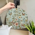 thumbnail image 5 of HELLHERO Pastel Butterflies Garden 1Pcs Thermal Insulation Tea Cozies Covers Keep Warm Polyester Durable for Kitchen, 5 of 8