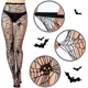 thumbnail image 3 of Medias Largas Red Negras Telaraña Con Calaveras Halloween, 3 of 3