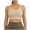 BeigeB, variant on Women's High-Waisted Strappy Bikini Swimsuit Solid Color Casual Summer Swimwear Posture Support Bra for Women