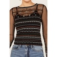 thumbnail image 3 of Shyanne Women's Beaded Mesh Crop Top - SWHO22K20 X-  US, 3 of 4