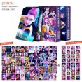 thumbnail image 2 of (60* Cards + 32* Stickers) Kpop Demon Hunters Holographics Cartoon Flash Cards,KpopKpop Demon Hunters Peripheral Collectible Photocard, 2 of 9