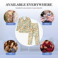 thumbnail image 7 of KLL Peanuts 8 Sleepwear Mens Flannel Pajamas,Long Cotton Pj Set, 7 of 7