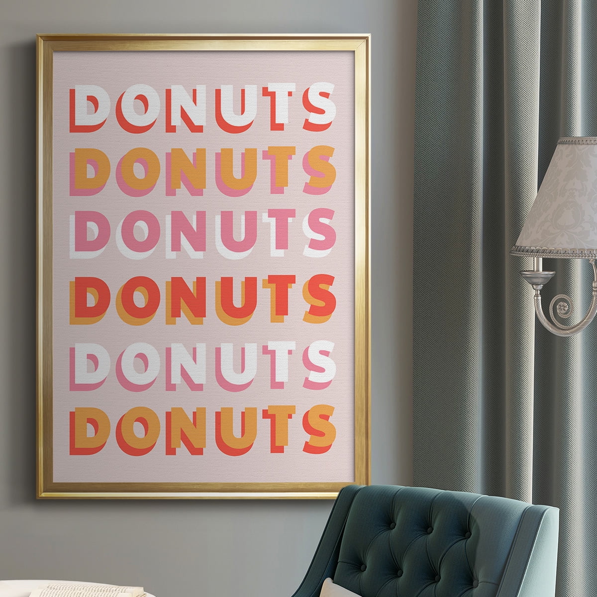 Donuts Premium Classic Framed Print - Ready to Hang