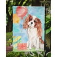 thumbnail image 3 of Happy Birthday Blenheim Cavalier Spaniel Garden Flag, 3 of 5