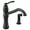 Matte Black, variant on Moen 7245SRS Belfield Single Handle High Arc Kitchen Faucet w/ Side Spray