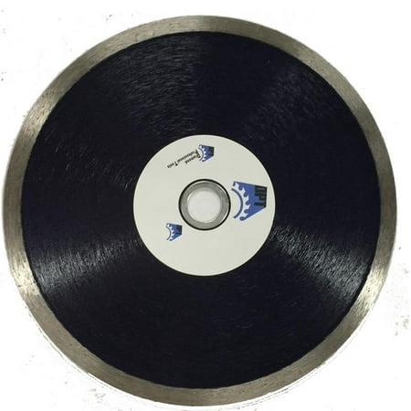 DPT 7 Inch Diamond Saw Blade Continuous Rim Wet for Cutting Tile, Porcelain, Stone, and Masonry Materials, Super Plus (Best Wet Saw Blade For Porcelain Tile)