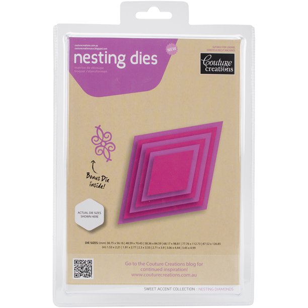 Couture Creations Nesting DiesDiamonds
