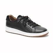 Aetrex Women's Blake Lace Up Leather Sneakers for Women Cozy Comfort Neutral