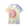thumbnail image 6 of longantii Boys Polo Shirt Short Sleeve Button Closure Collared Golf Tops Casual School Uniform Shirt Tie Dye Cozy Comfort Kids Summer T-Shirt Yellow 3-4 Years, 6 of 6