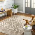thumbnail image 6 of Mark&Day Outdoor Rugs, 8x10 Bushong Modern Indoor/Outdoor Brown Area Rug, Non Shedding Brown Carpet for Patio, Porch, Deck, Bedroom, Living Room or Kitchen (7'10" x 10'), 6 of 6