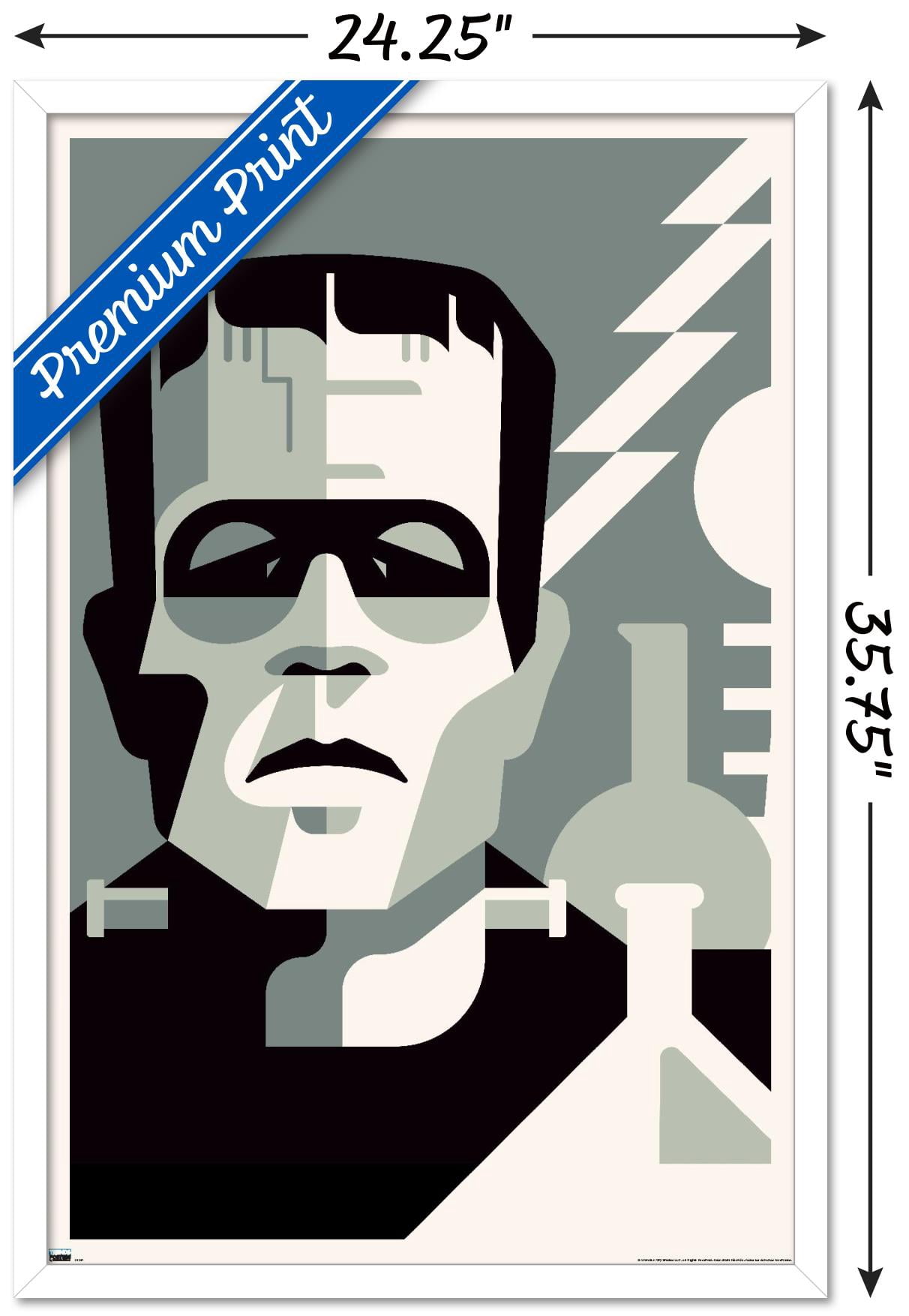 Frankenstein - Graphic Wall Poster, 22.375" x 34" Framed