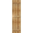 thumbnail image 5 of 16 1/8"W X 62"H Timbercraft Three 5 3/8" Boards Joined Board-N-Batten Shutters, Rough Sawn Western Red Cedar (Per Pair), 5 of 13