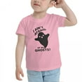 thumbnail image 3 of Halloween "I Ain't Afraid of No Ghosts" Cute Toddler T Shirts for Boys Girls (Pink, 5/6T), 3 of 5