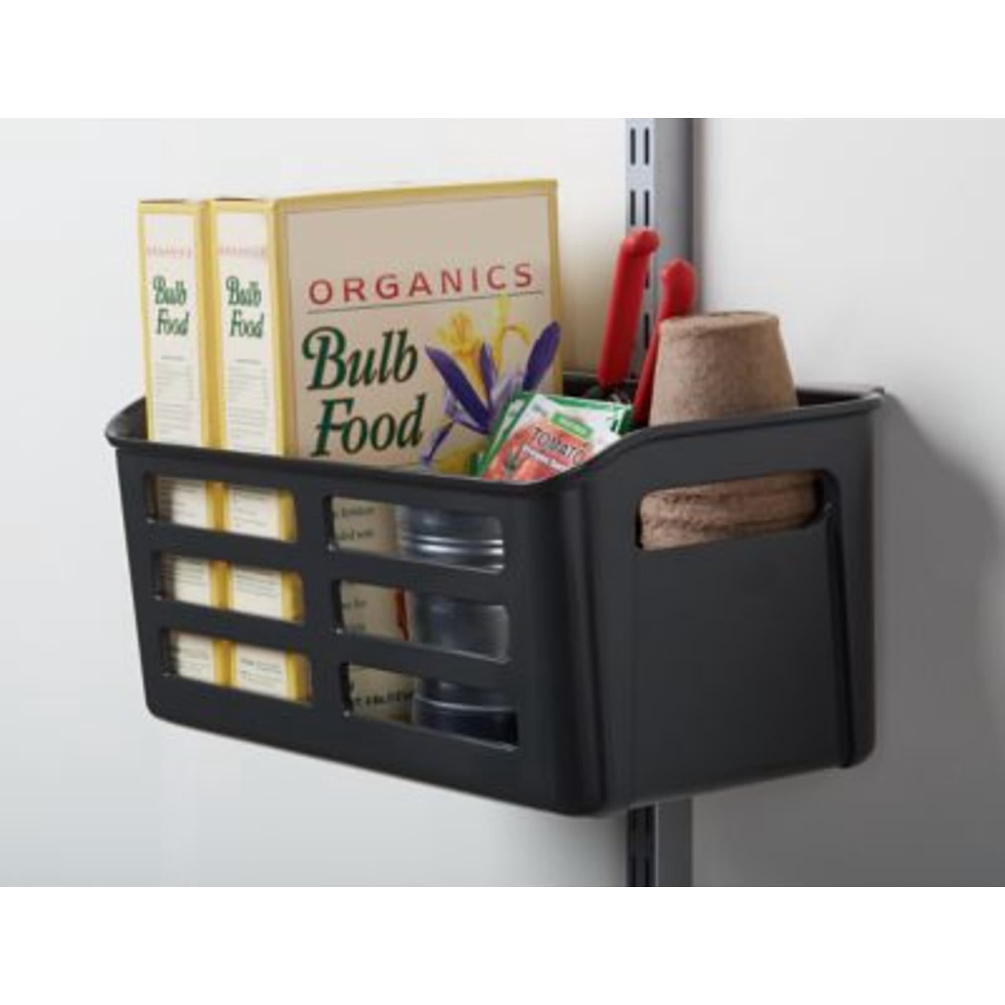 Rubbermaid Garage FastTrack Utility Storage Bin, Black