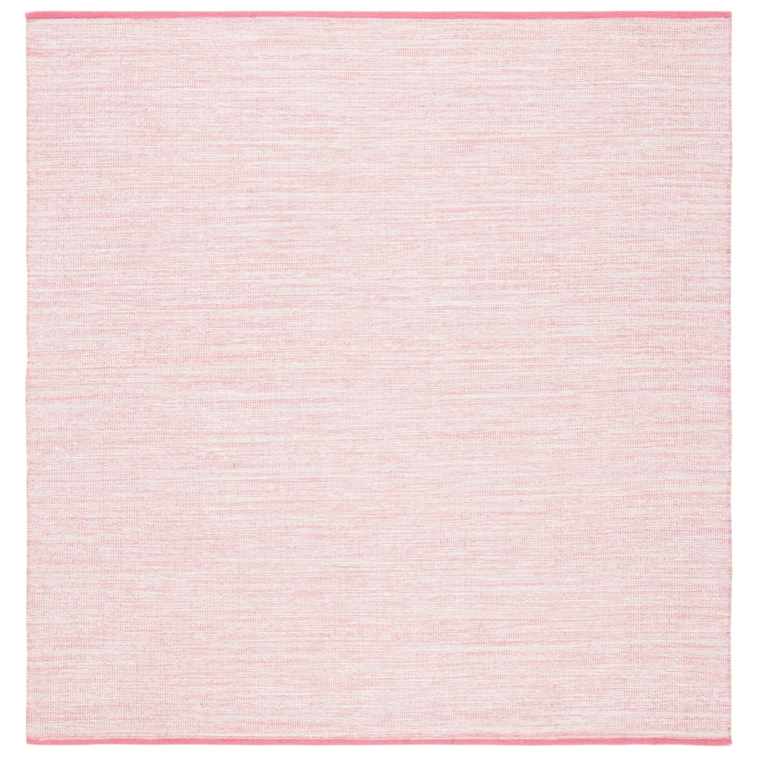 SAFAVIEH Montauk Bernadine Solid Braided Cotton Area Rug, Pink/Fuchsia, 4' x 6'