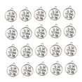 thumbnail image 4 of unbranded 20Ud Colgantes De Aleación En Plata Para Fabricación De Joyas Único Y Duradero, 4 of 8