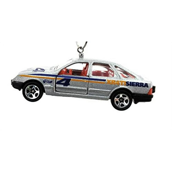 Christmas Ornament for Ford Sierra 2-3 GHIA Silver