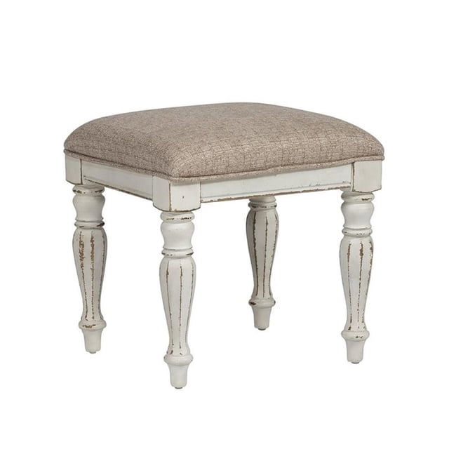 Liberty Furniture Tabouret de Coiffeuse Blanc Antique Magnolia Manor
