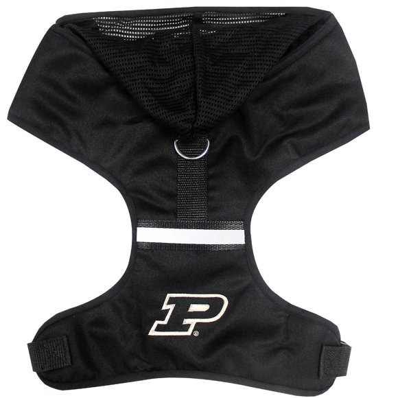 Pets First Collegiate Pet Accessories, Purdue Boilermakers Hooded Harness, Size Small