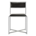 thumbnail image 5 of Menken Modern Chrome Side Chair, Set of 2, 5 of 11