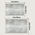 thumbnail image 7 of Unique Bargains Quick Dry Non Slip Chenille Bath Mat Cozy Shaggy Bath Rugs Gray 20" x 32", 7 of 7