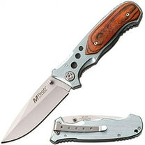 Pocket Folding Knife - Groomsmen Wedding Party Monogrammed (MT-423LBR)